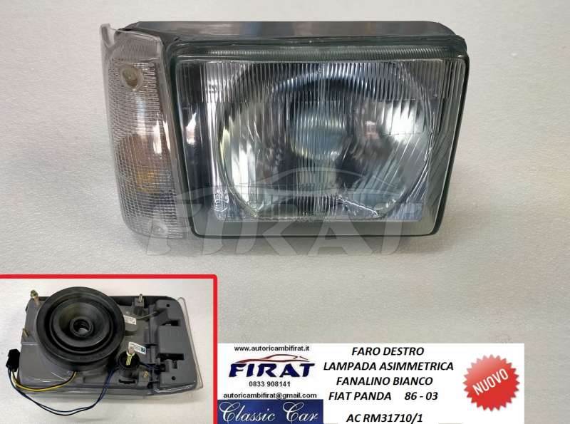 FARO FIAT PANDA 86 - 03 F/B DX